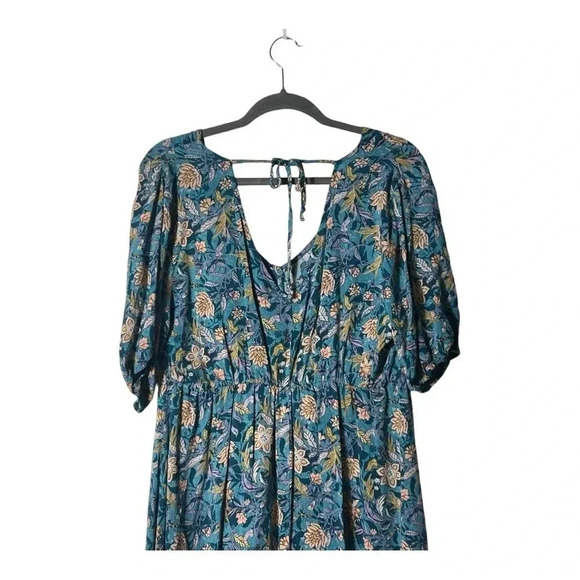 2014. MAURICES SHORT SLEEVE MIDI LENGTH DRESS PIXIES STYLE BOTTOM HEM SIZE LARGE - Picture 6 of 7